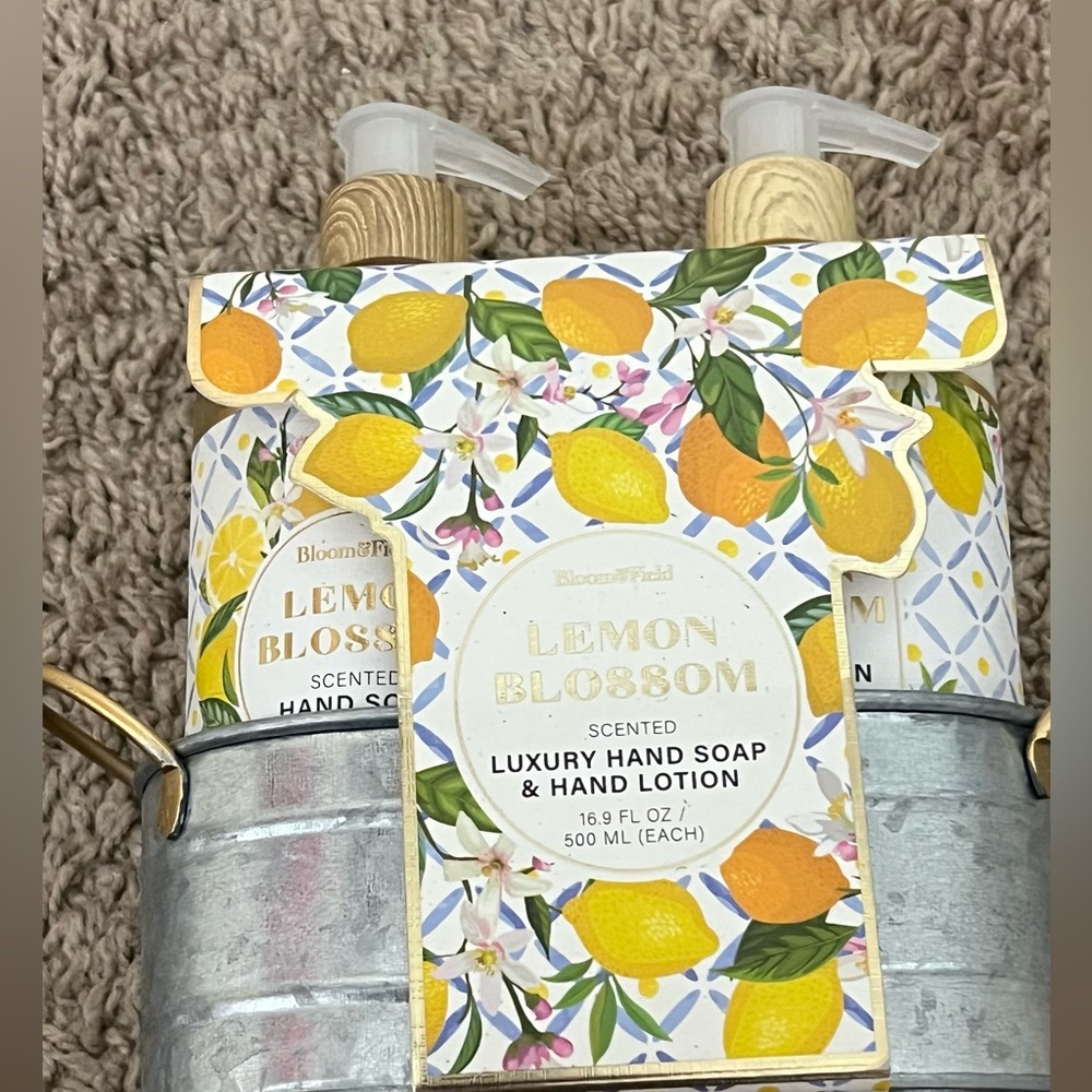 Lemon Blossom Hand Soap & Lotion Set